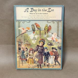 [洋書] A Day in the Zoo とびだす絵本 アンティーク 復製 洋書] A Day in the Zoo とびだす絵本 アンティーク 復製 洋書