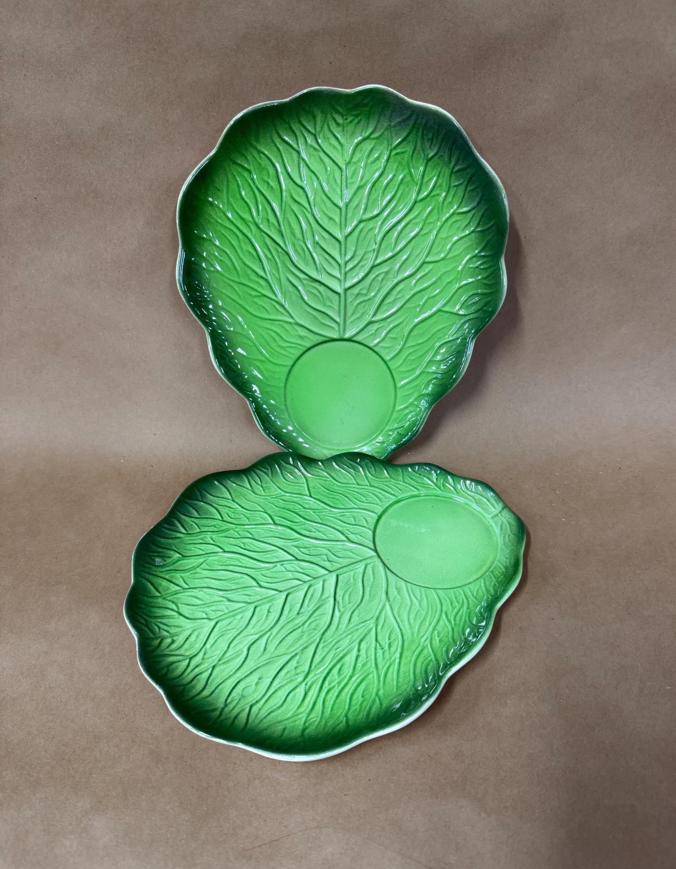 Lettuce Salad Plates - Etsy