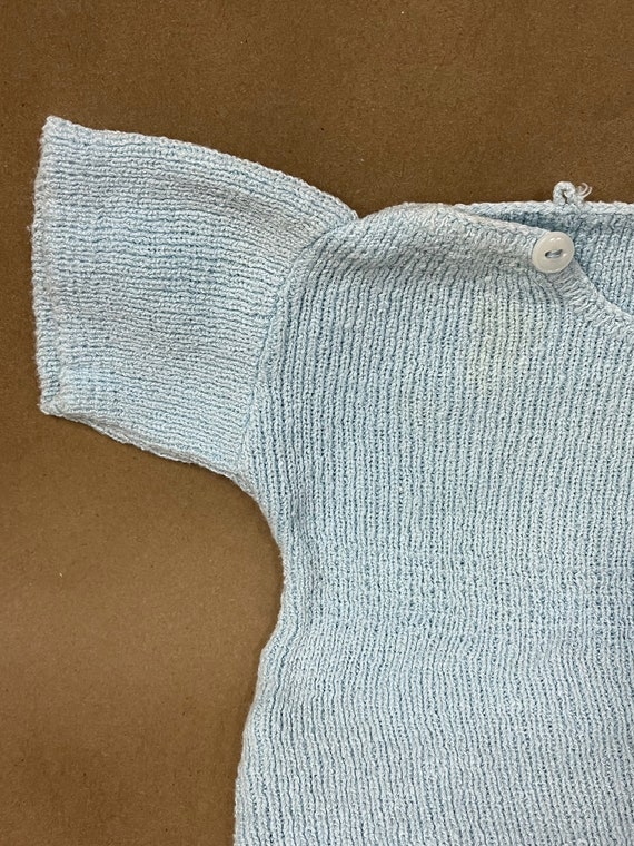 1950s baby romper/vintage baby boys one piece out… - image 2