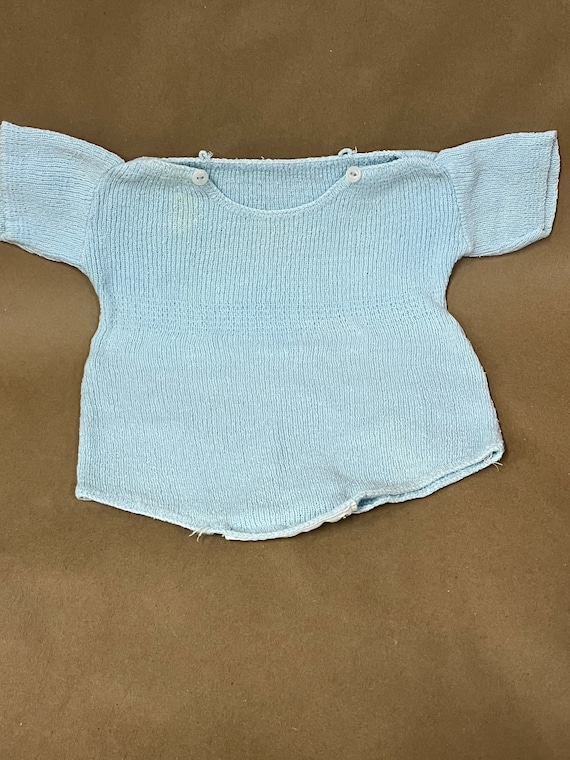 1950s baby romper/vintage baby boys one piece out… - image 1