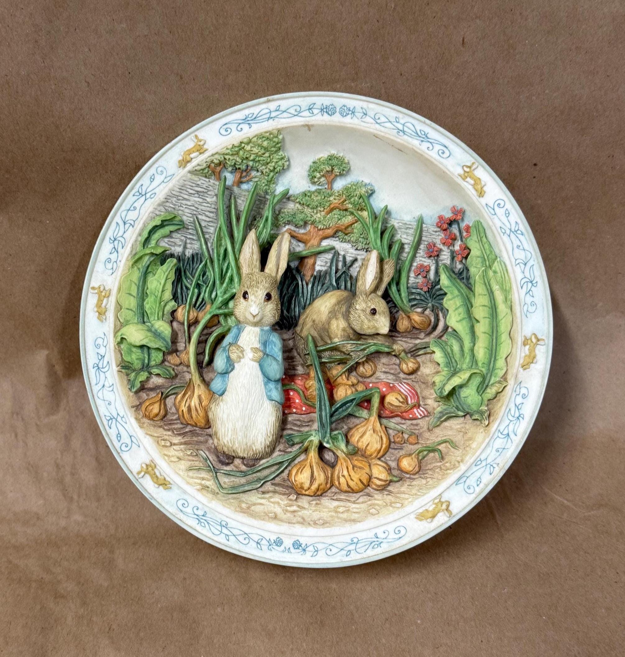Peter Rabbit Musical Plates - Etsy