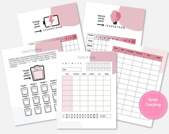Intermittent Fasting Planner, Daily Fasting Tracker, Meal Tracking, Meal Planning, IF Tracker, Intermittent Fasting Tracker, Fasting Journal