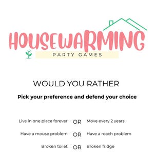 Jeux de pendaison de crémaillère, prêt à jouer, lot de 9 jeux faits pour vous, jeux de société en téléchargement numérique, jeux de société à imprimer, charades, amis