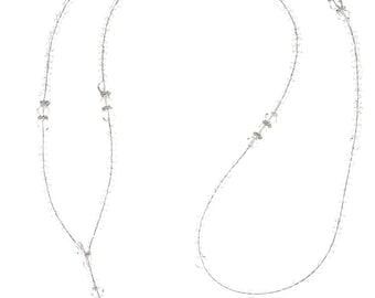 Swarovski Crystal Beaded Lanyard, ID Badge Holder, Teacher Gift