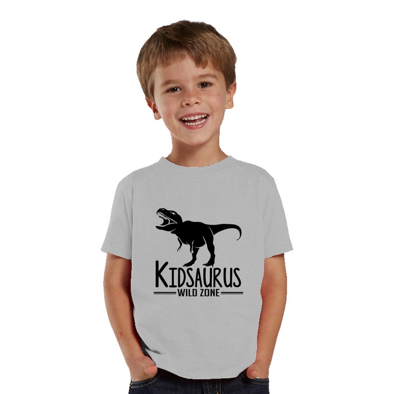 Kidsaurus Heather Boy Shirt | Etsy