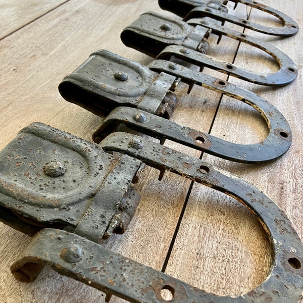 Antique Barn Door Hardware | Sliding Door Hangers | Heavy Duty | Rustic Barn Door Brackets | Rolling Door Hardware | Maine Vintage Goods