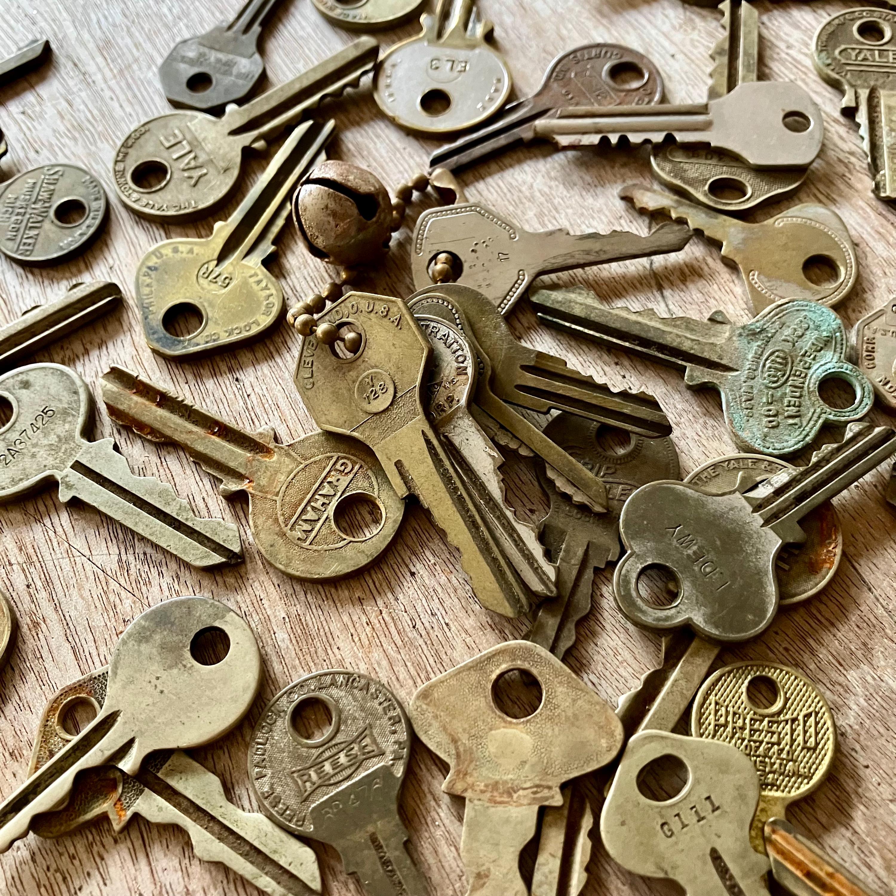 Vintage Key Collection | Lot of 10 | Vintage Keys | Antique Keys