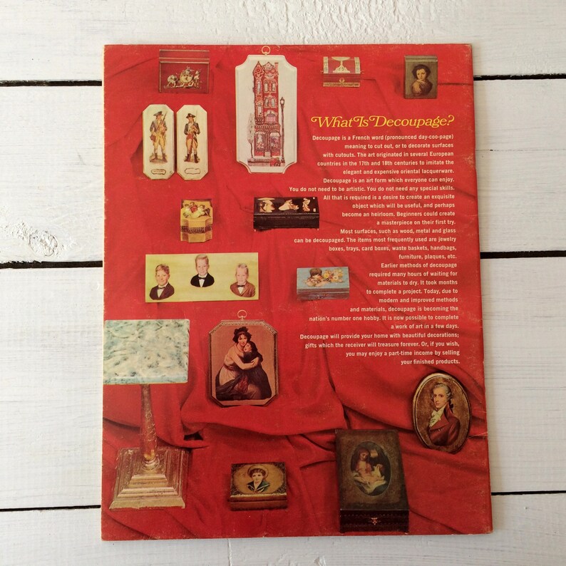 Vintage Painting Instruction Books Surface Decorating Books Etsy