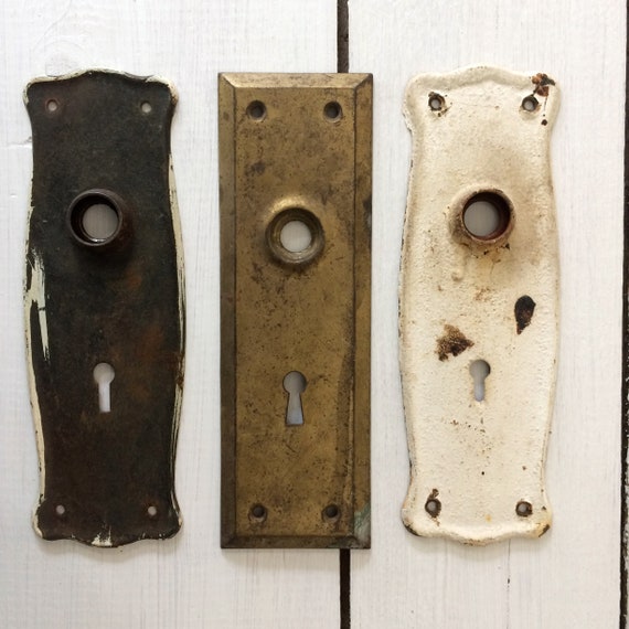 Vintage Brand New brass Door Plates escutcheons