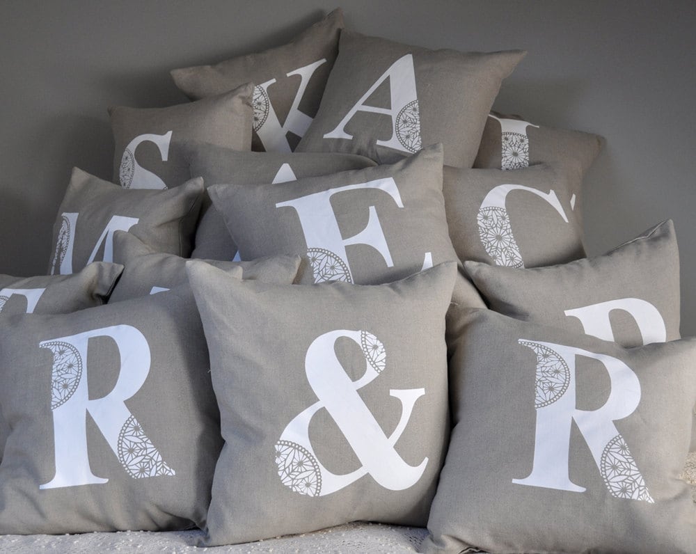 alphabet cushions