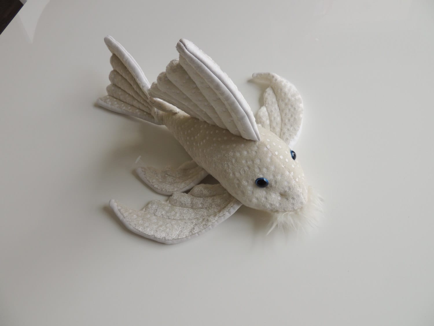 LongFins Plecostomus Plushie by GreenPleco
