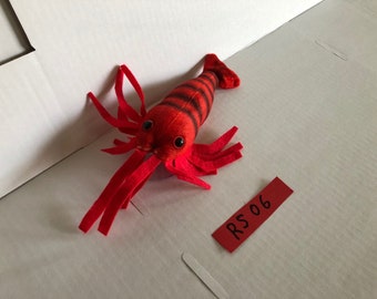 Red Cherry Shrimp 06 (7 inch) plushie