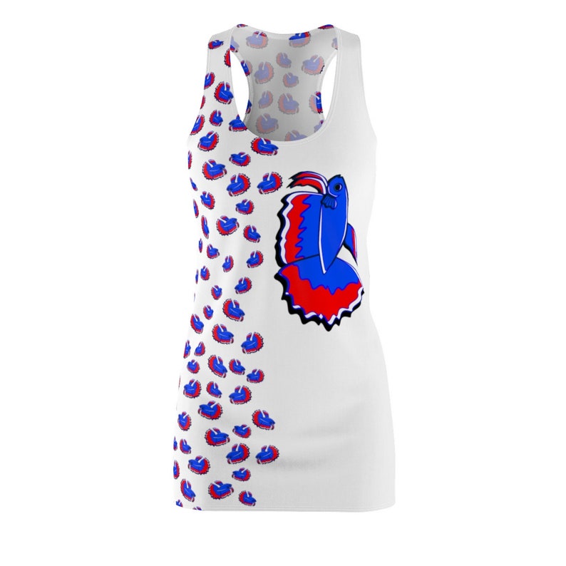Betta Fish WomenS Cut Sew Racerback Dress