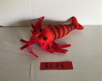 Red Cherry Shrimp 05 (7 inch) plushie