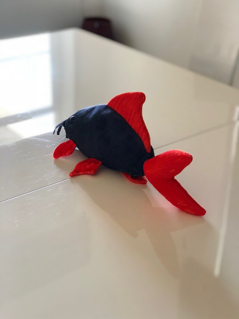 rainbow shark plush