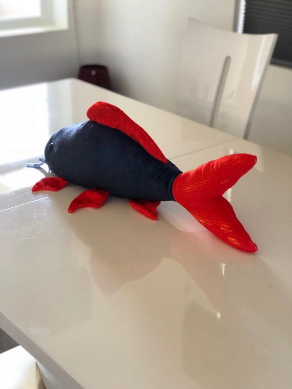 rainbow shark plush