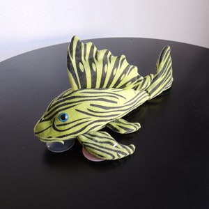Royal Pleco Plushie by GreenPleco