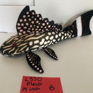 L330 Pleco Plush Fish B (14 inch)