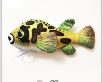 Puffer Fish Plush Toy