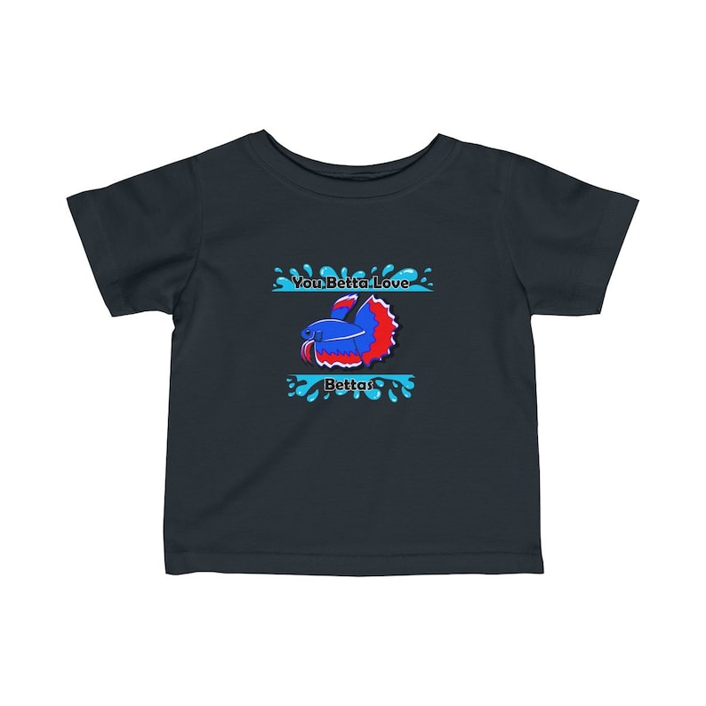 Betta Fish Infant Fine Jersey Tee