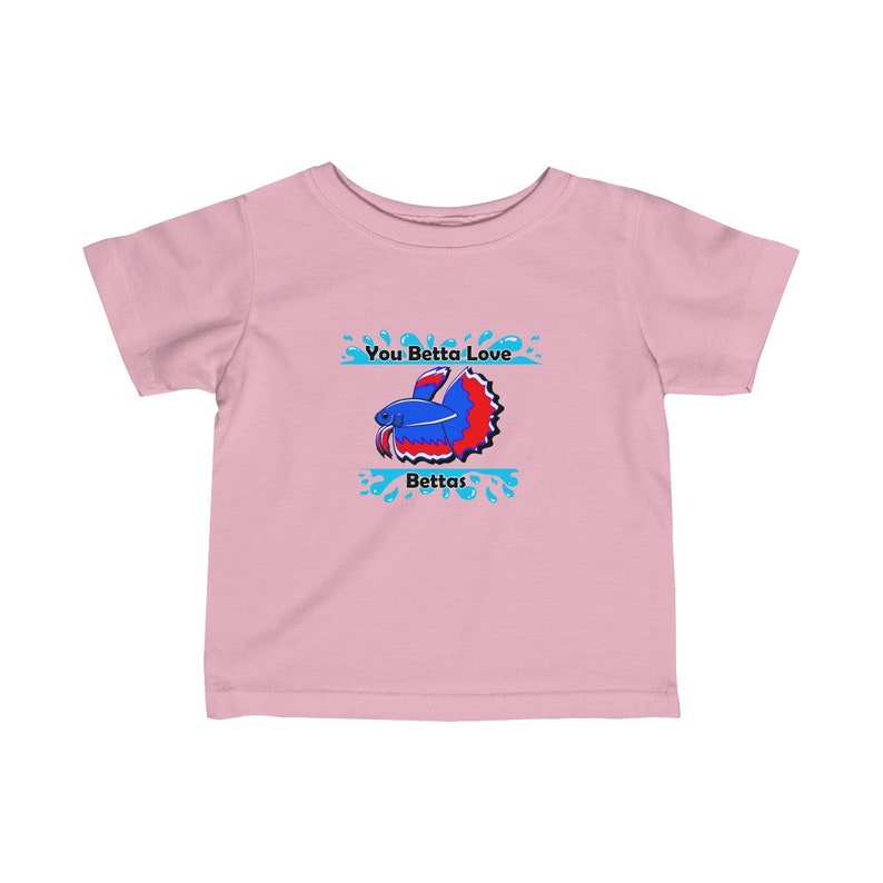 Betta Fish Infant Fine Jersey Tee