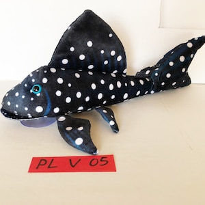 Snowball Plecostomus Plush PLV05 (12 inches)