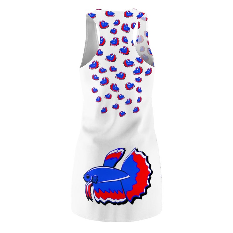 Betta Fish WomenS Cut Sew Racerback Dress