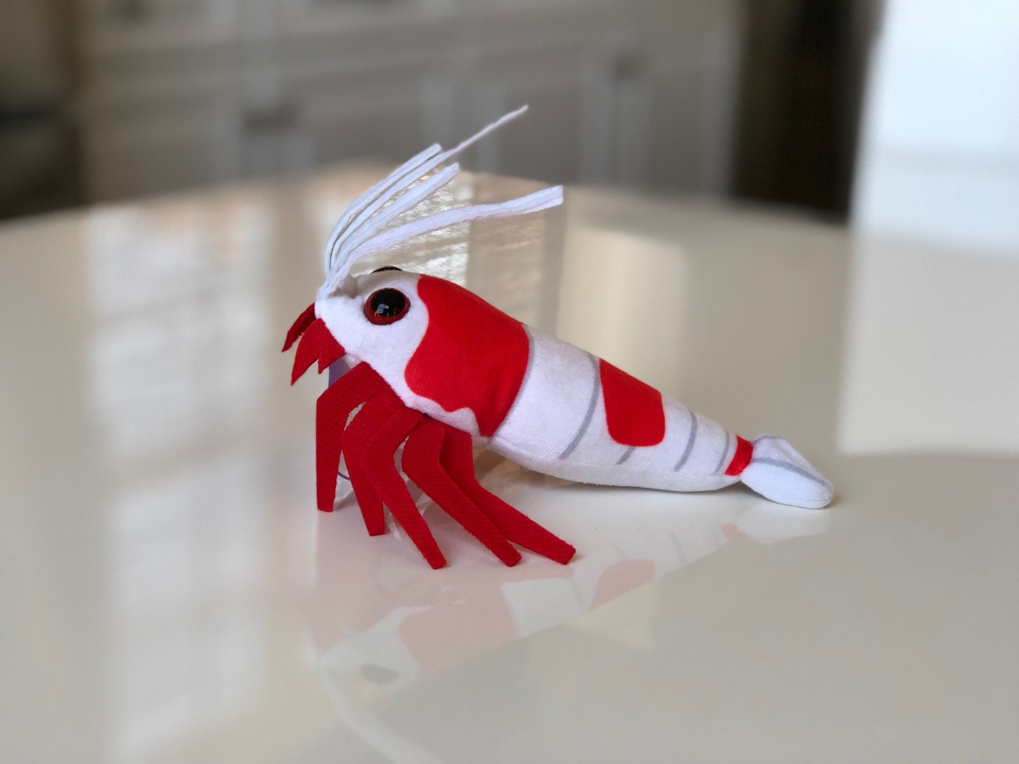 エビのぬいぐるみ（6.5インチ） - Etsy 日本