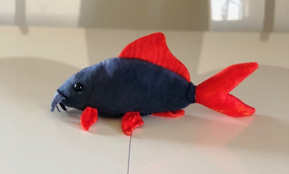 Rainbow shark plush on sale