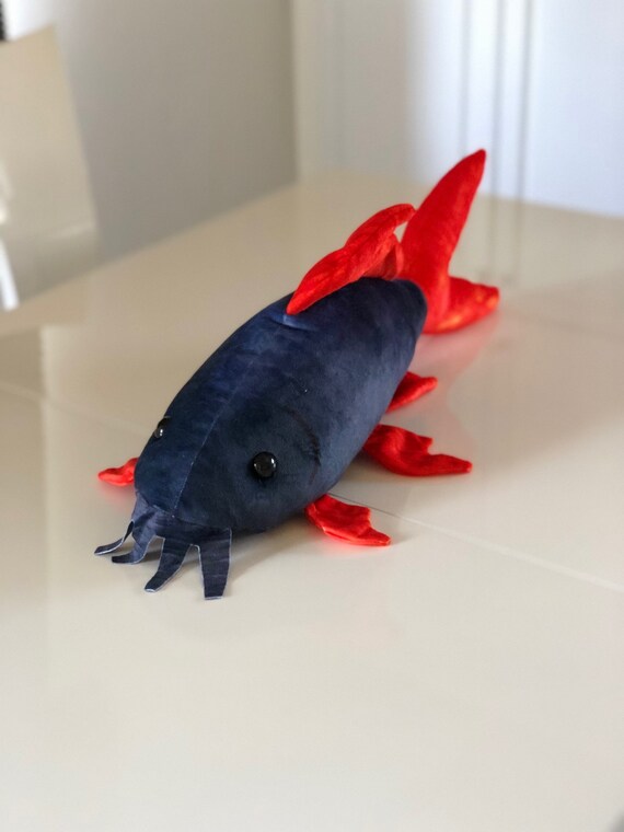 rainbow shark plush