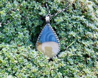 N88 Beautiful Jasper Sterling Silver Pendant
