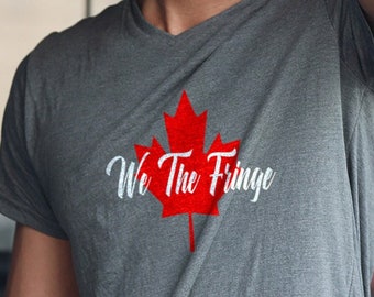 We the Fringe Freedom Convoy tshirt We the Fringe Freedom Trucker Convoy to Ottawa 2022 Maple Leaf T-shirt