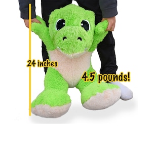 Weighted Dinosaur Stuffed Animal Plush for adult, Anxiety Sensory Plushie, Pillow, Dino Stuffie for adults, teens, stuffy, for comfort