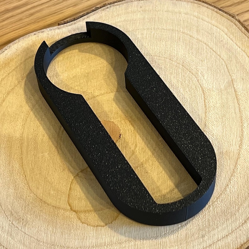 Handle Gap Custom Door Spacer | Aqara U200 Lock Black & White image 3
