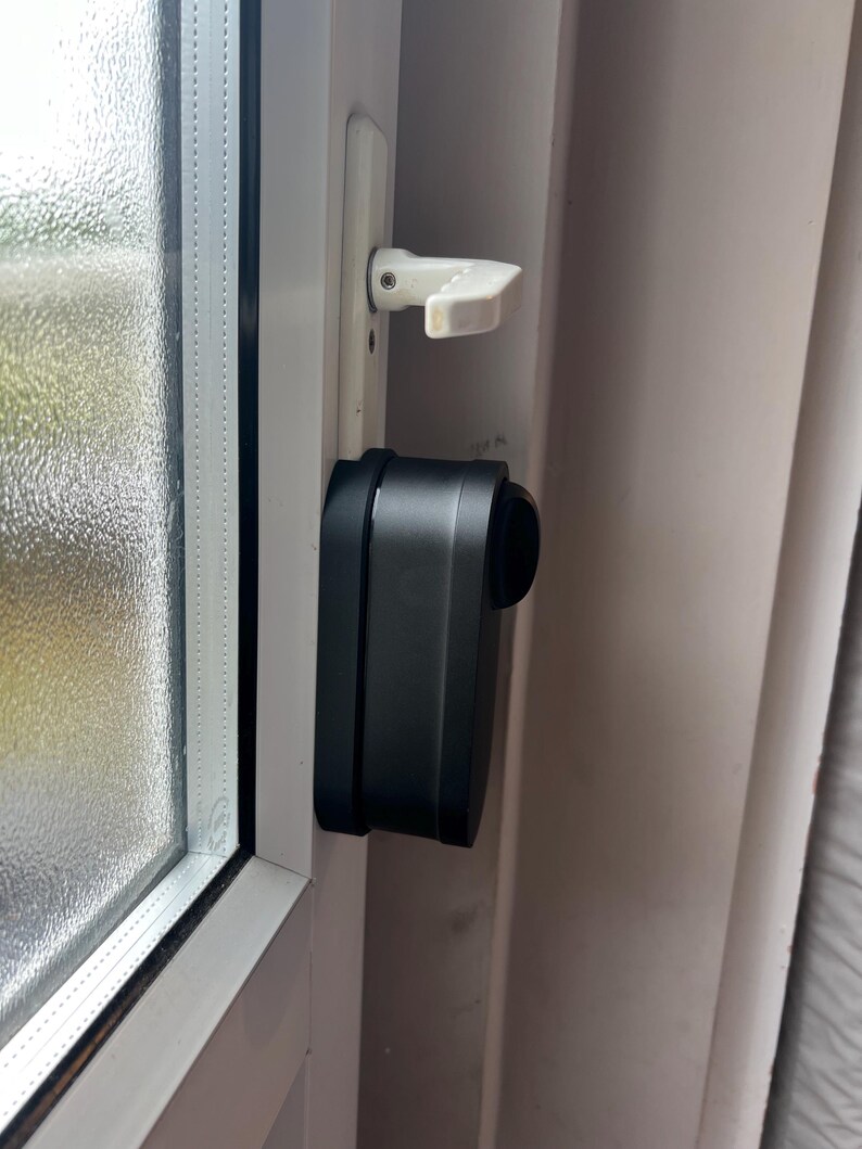 Handle Gap Custom Door Spacer | Aqara U200 Lock Black & White image 5