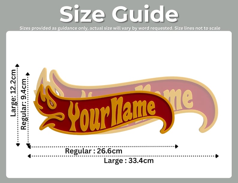 Custom Racing Flame Name Sign – Gift for Boys image 4