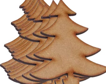 Pack of 10 by 100mm MDF Monarch of the Glen style embellishing UR project #02