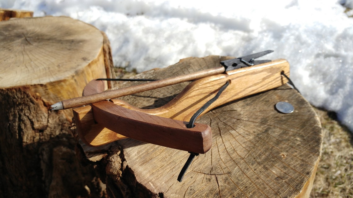 Medieval Rubber Band Crossbow With Bend Etsy