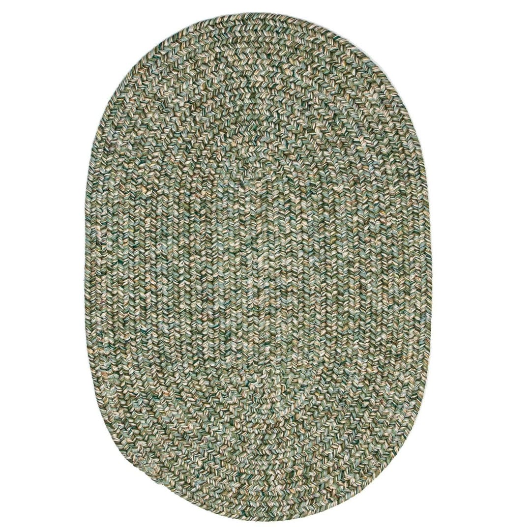 Green Ranch Rug Green Farmhouse Rug - Washable Indoor/outdoor -primitive Braided Rugs ...