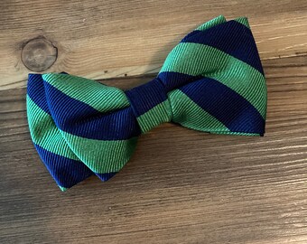 Vintage Silk tie Striped Tie Orange blue tie mens Necktie Striped Neck Tie multicolour striped tie Mens Color Slim Neckties Vintage classic