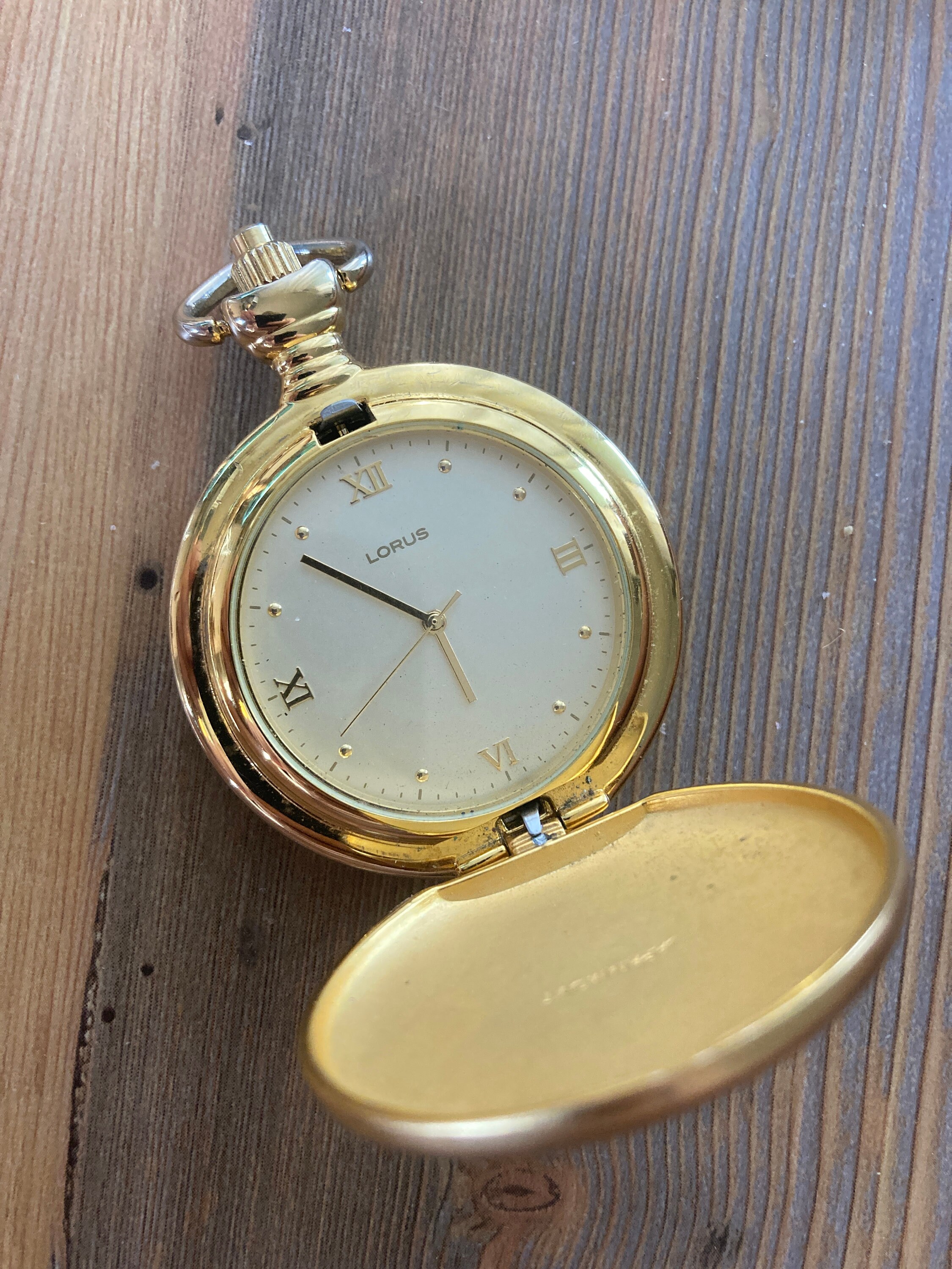 Lorus pocket watch sale