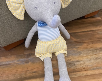 Alimrose Designs Elephant with Bow Tie Plushie