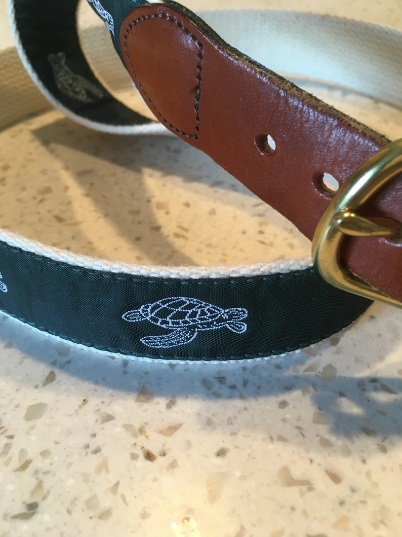 Authentic Essex CT Leather Man Ltd. Men's Belt with Etsy