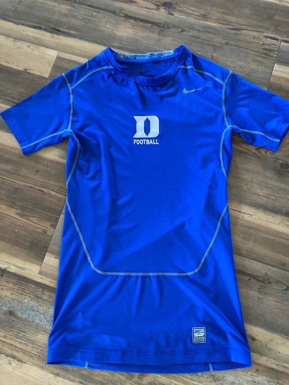 Duke University Football Nike Pro Combat Dri-Fit C