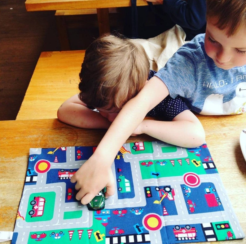 Gift Bundle Toy Car Matcar Children S Road Play Mat Etsy