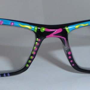 Jelly Bean&#39;s, Hand Painted  Reading Glasses Trendy, detailed, fashionable. They come in all strengths and custom made just 4 you.