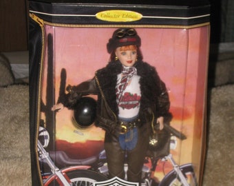 Barbie Doll Harley Davidson New in Box Third in Series Etsy Israel