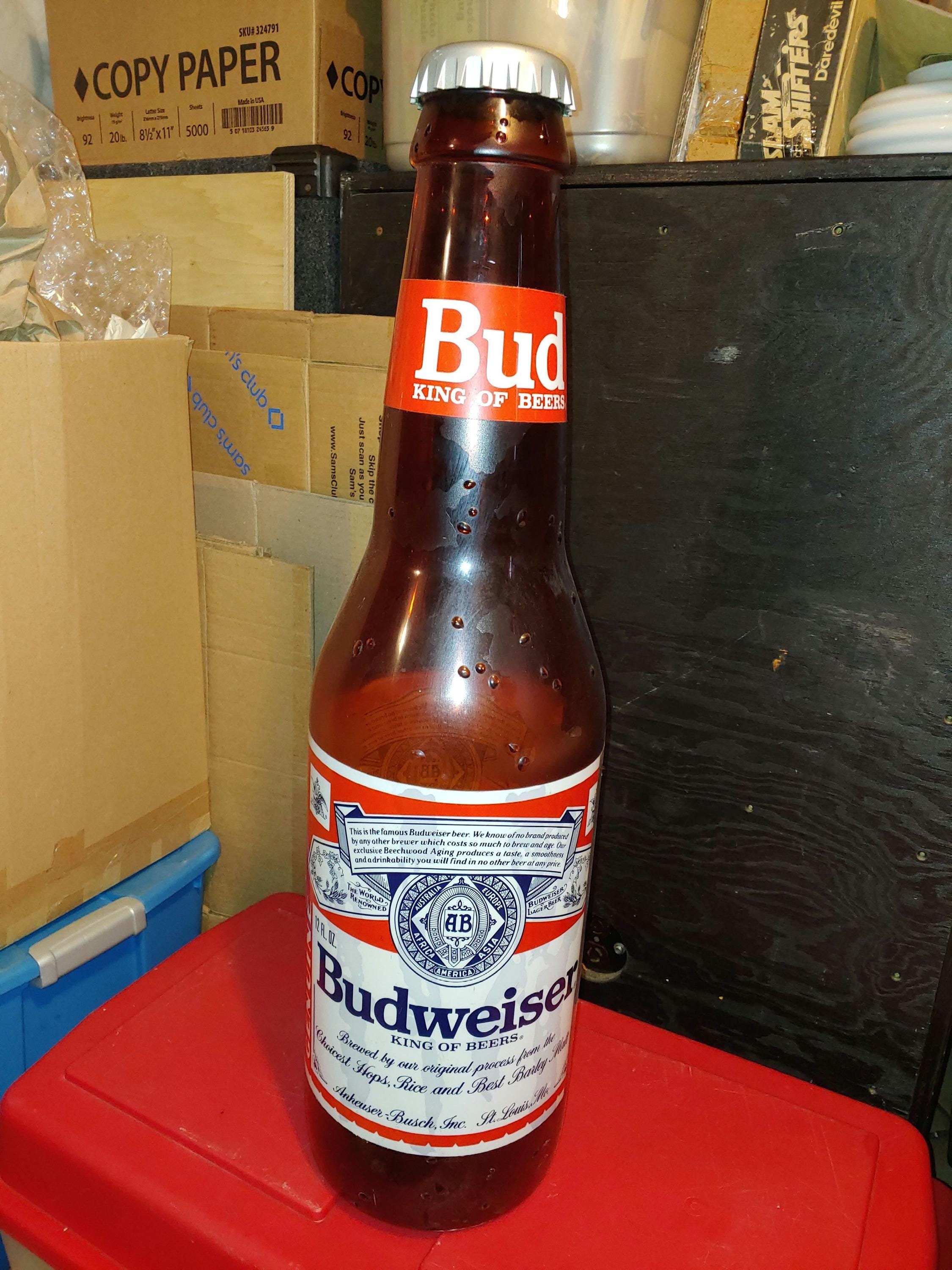 Large Budweiser Bottles - Etsy