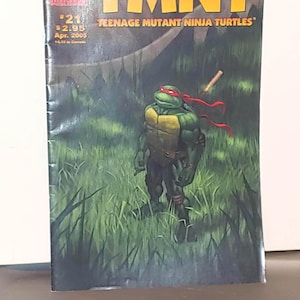 Vintage 2005 Teenage Mutant Ninja Turtles #21 April Comics Book T.V. Show Movie Mirage Publications