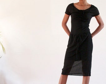 vtg fendi sheer zucca 2-piece skirt set